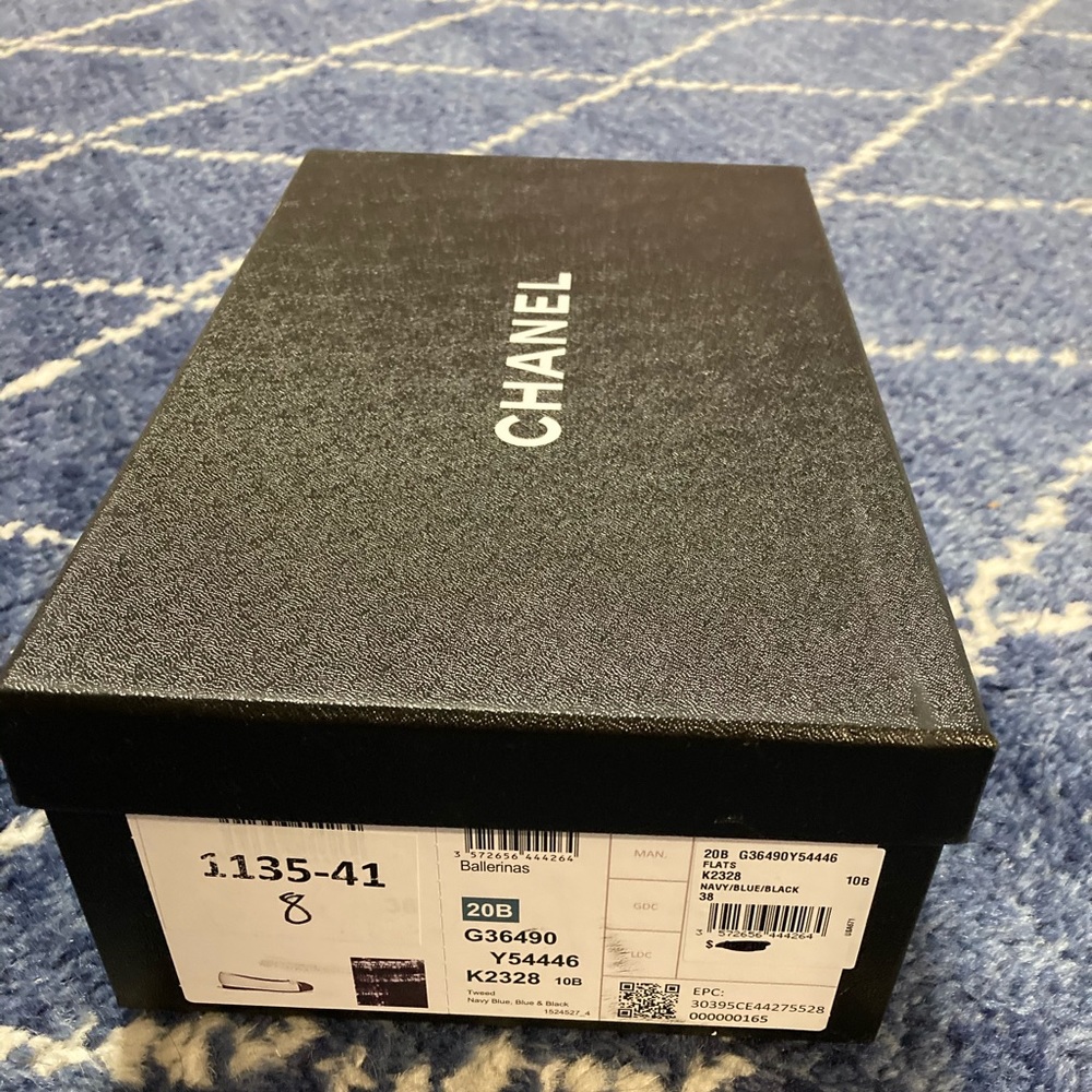 Authentic Chanel Shoe Box